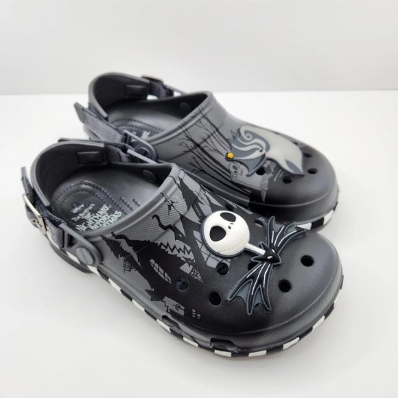 NWT Disney Parks Nightmare Before Christmas Jack Adult Clogs Crocs‎ Size M7/W9 - Picture 1 of 11